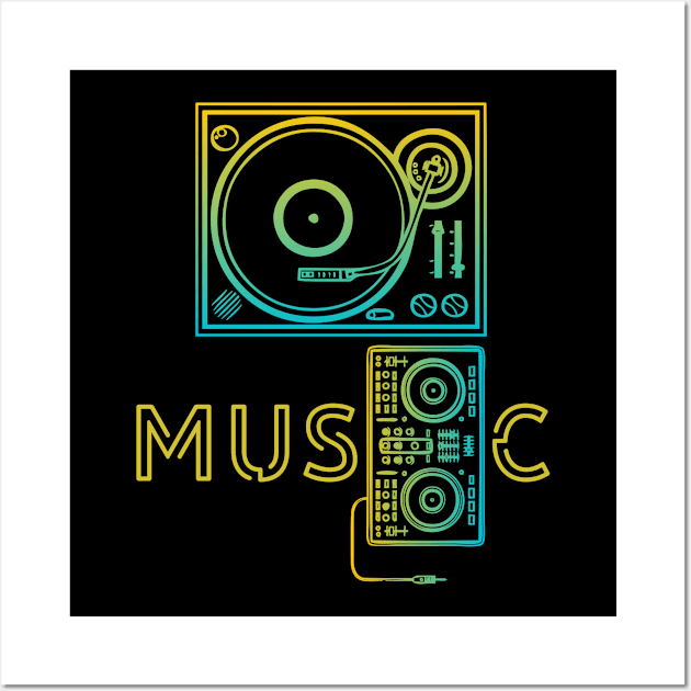 Audio Aesthetics: Artistry in Music Wall Art by Salaar Design Hub